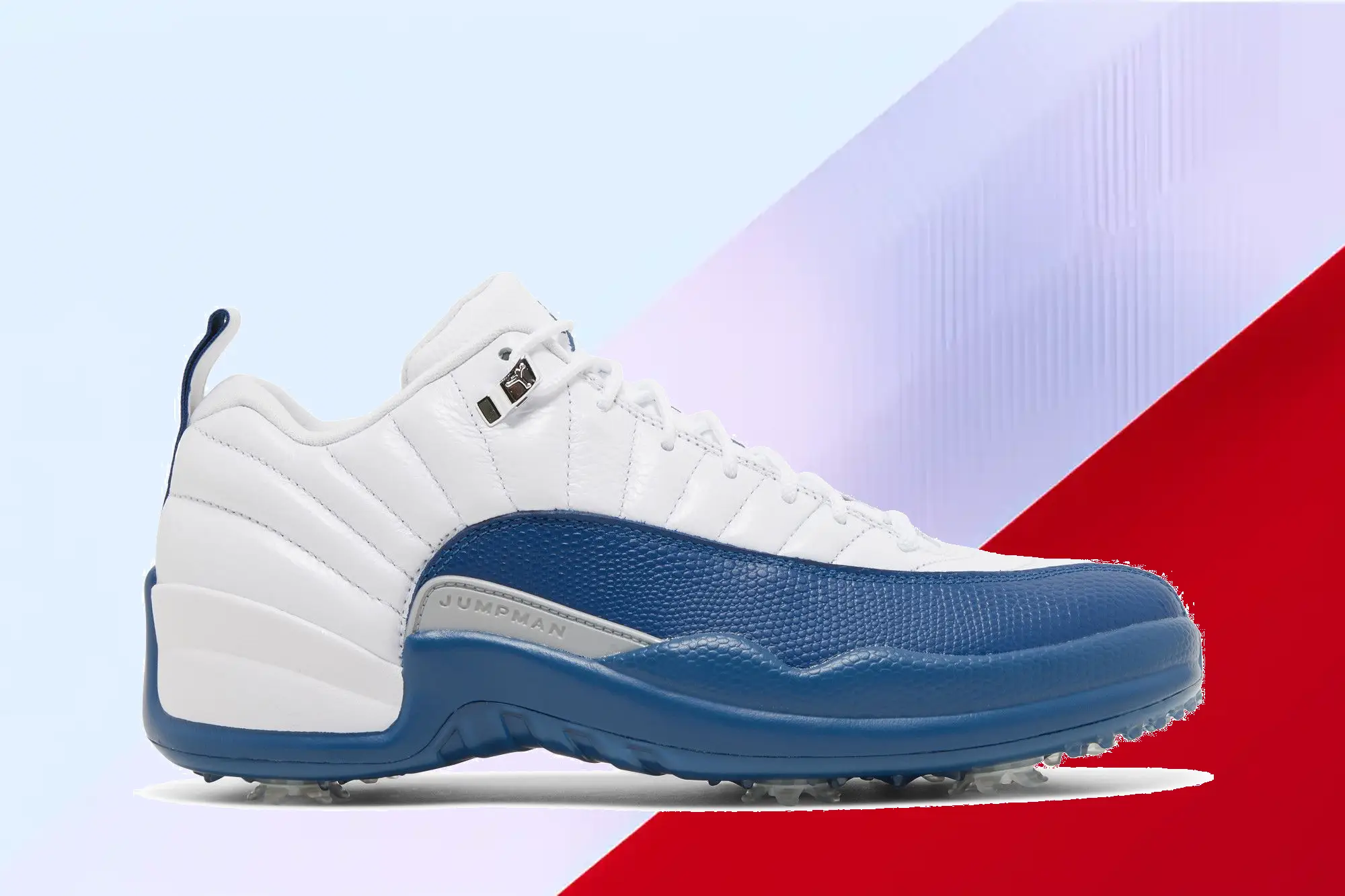  Air Jordan 12 Low Golf 'French Blue'