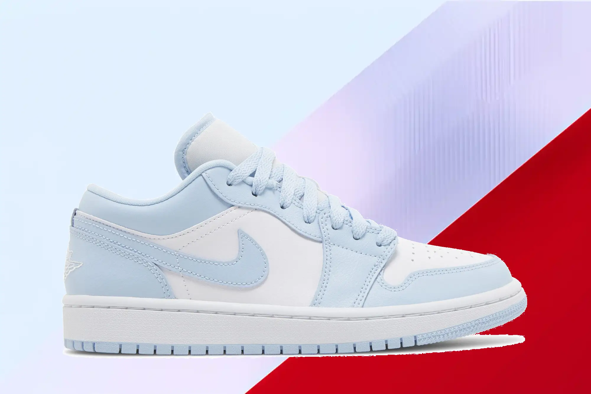  Wmns Air Jordan 1 Low 'Ice Blue'