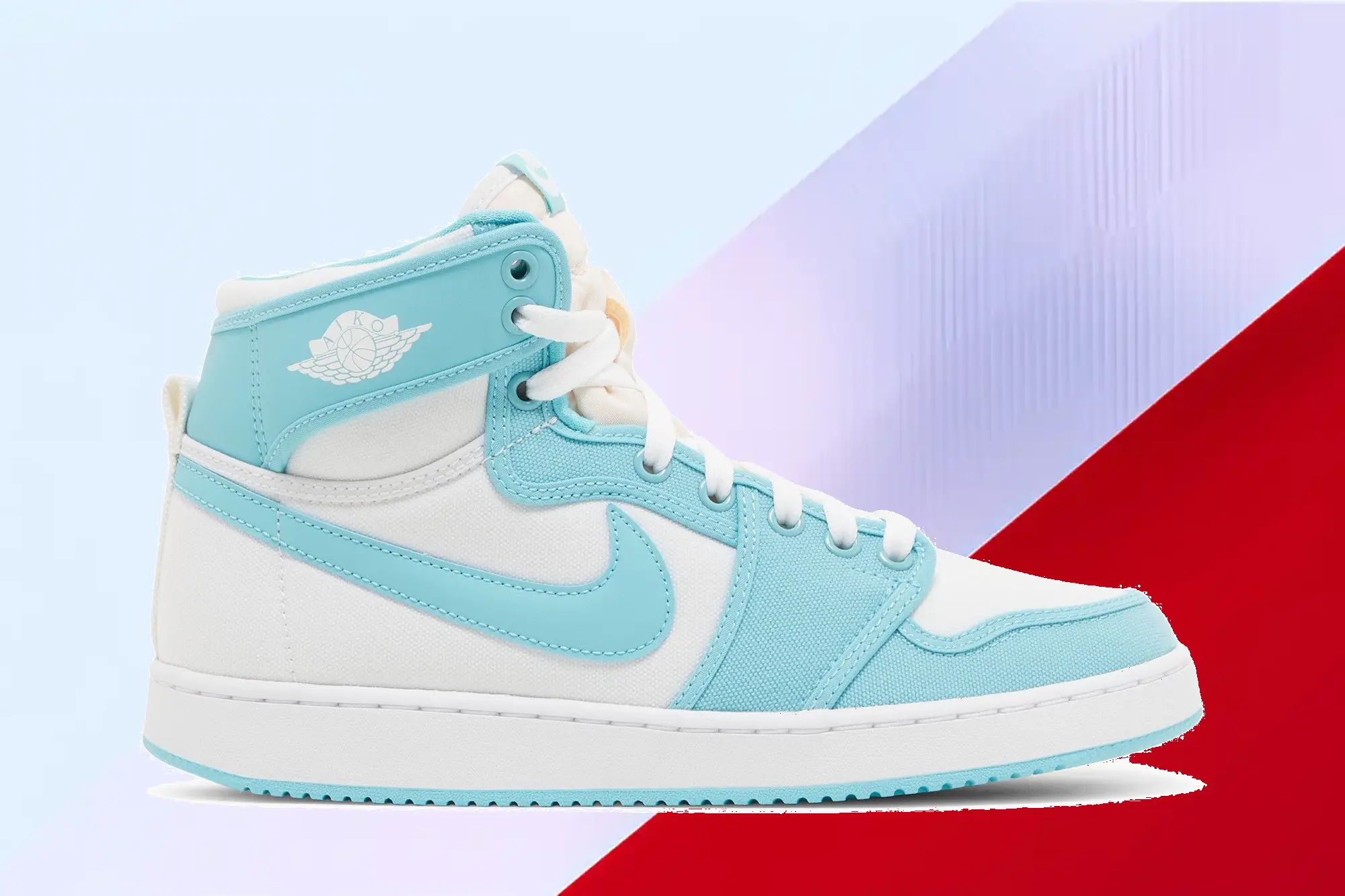  Air Jordan 1 KO High 'Bleached Aqua'