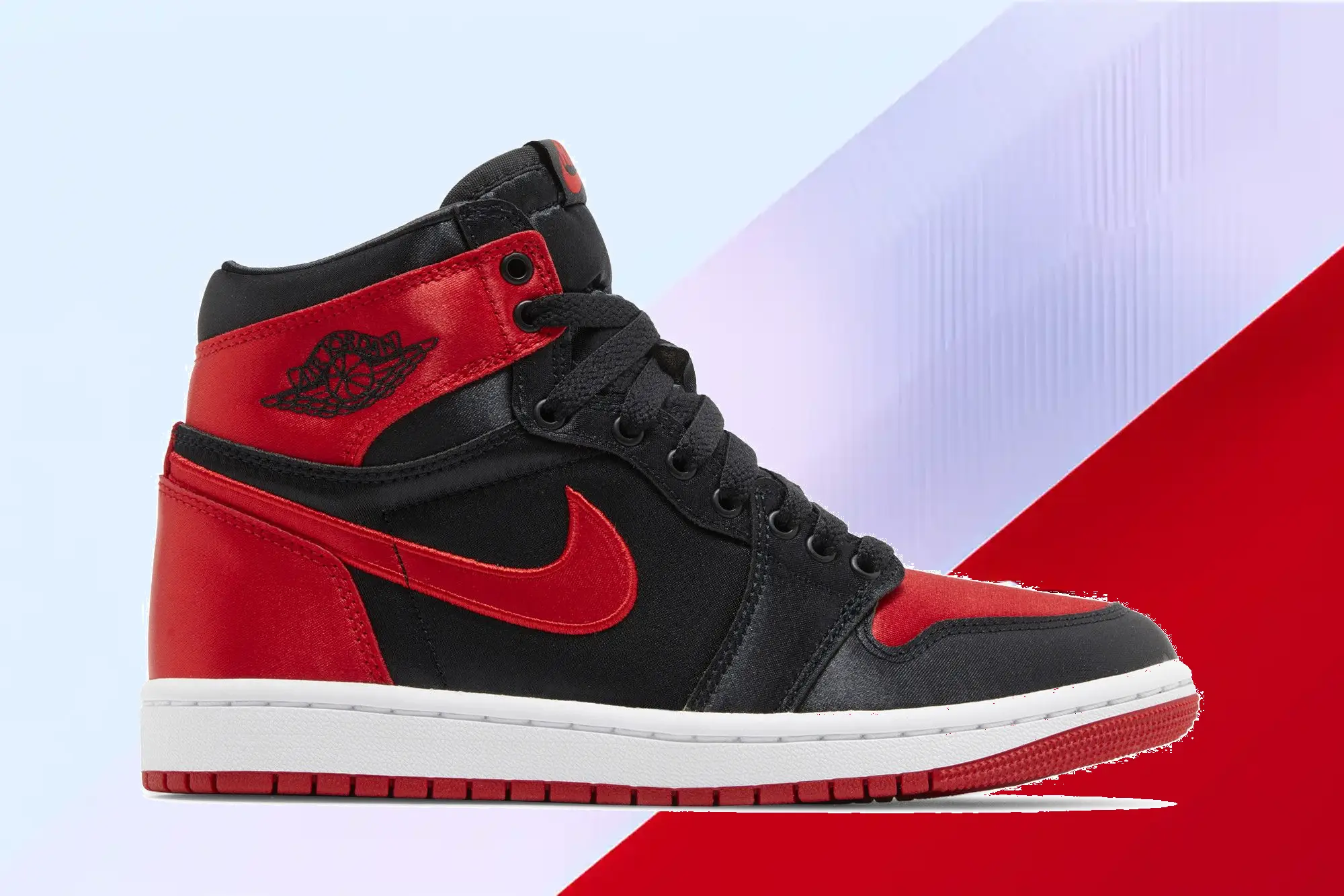  Wmns Air Jordan 1 Retro High OG 'Satin Bred' 2023