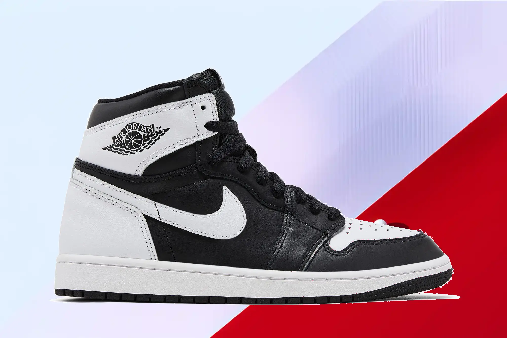  Air Jordan 1 Retro High OG 'Black White 2.0'