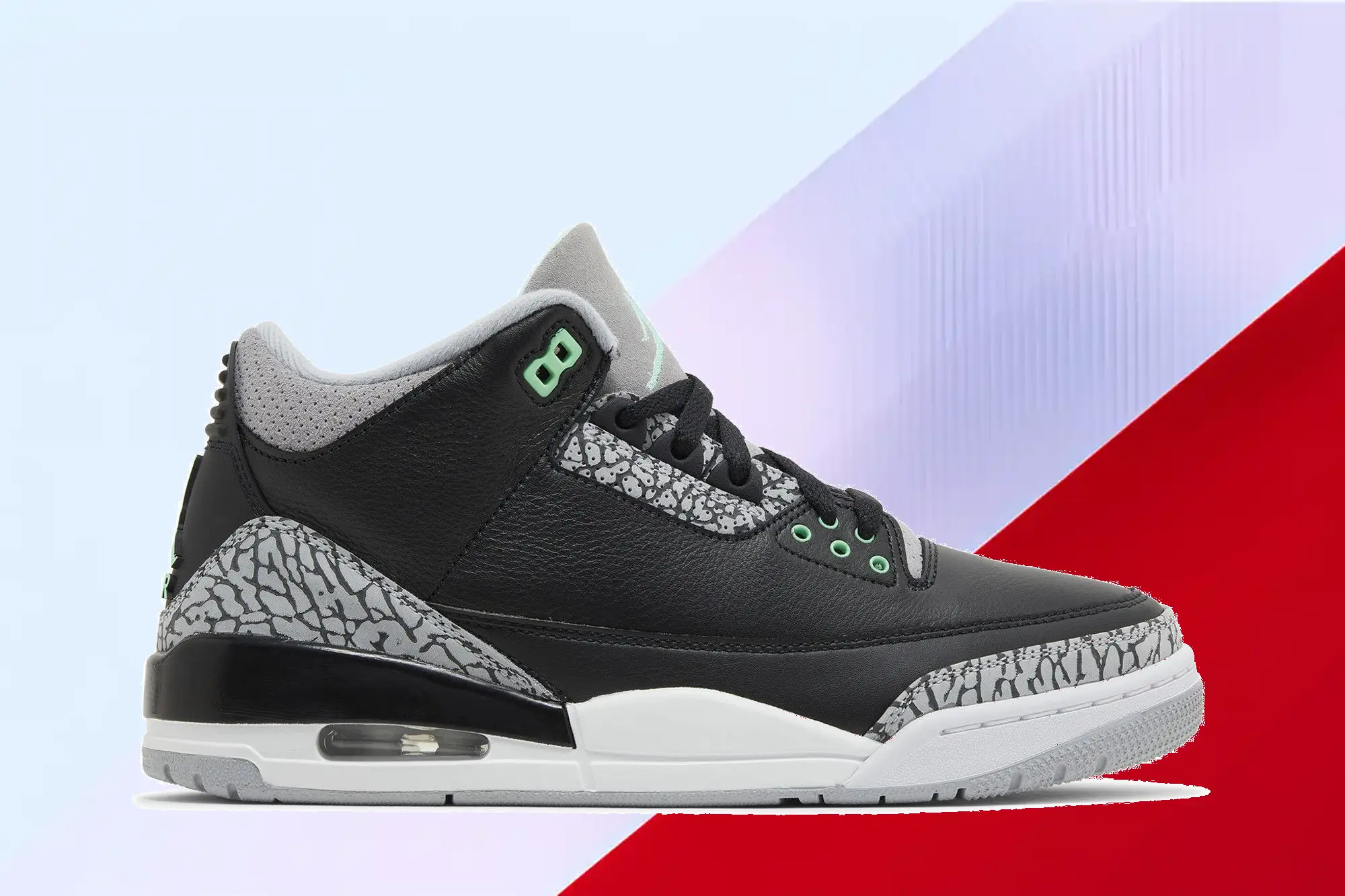  Air Jordan 3 Retro 'Green Glow'