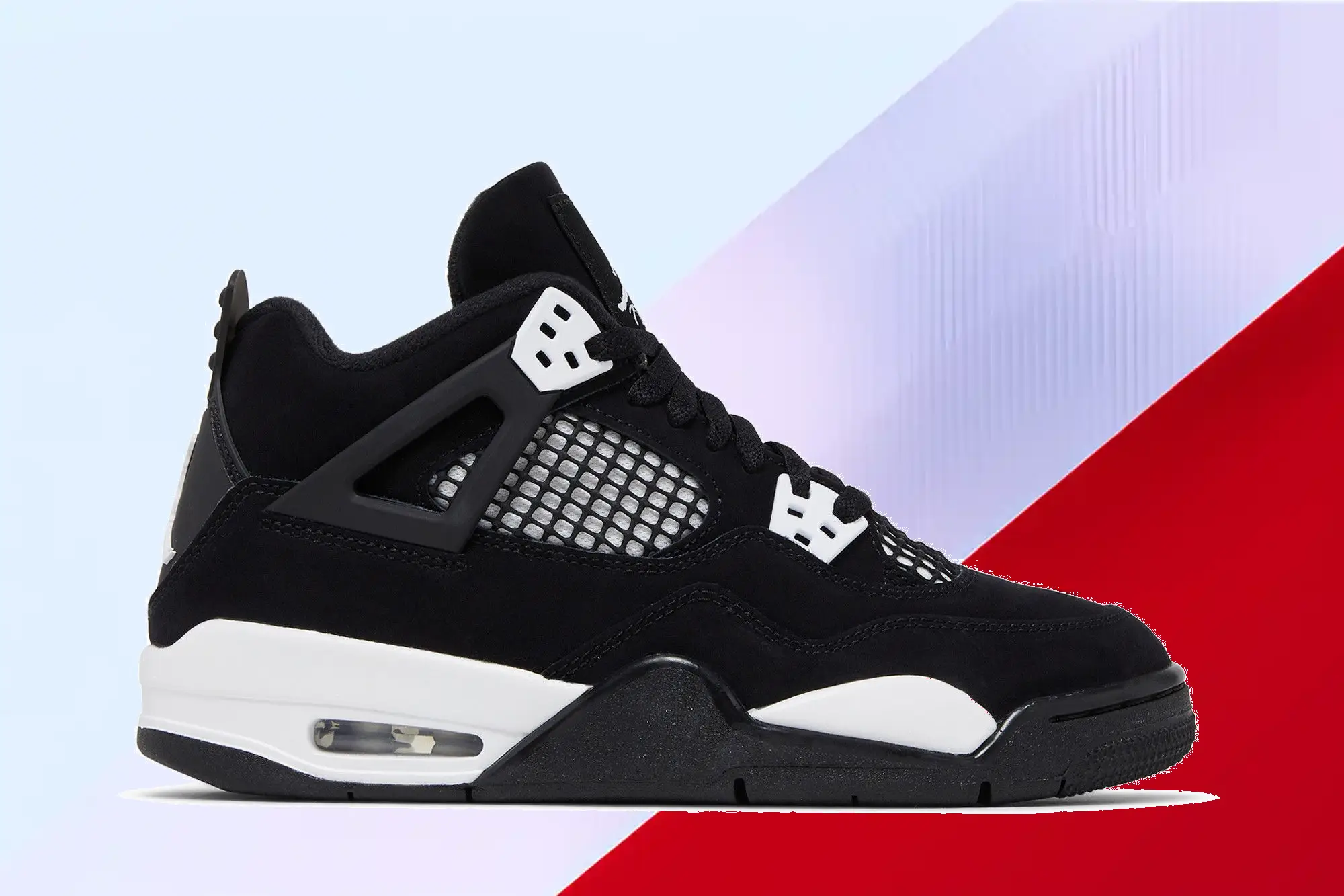  Air Jordan 4 Retro GS 'White Thunder'