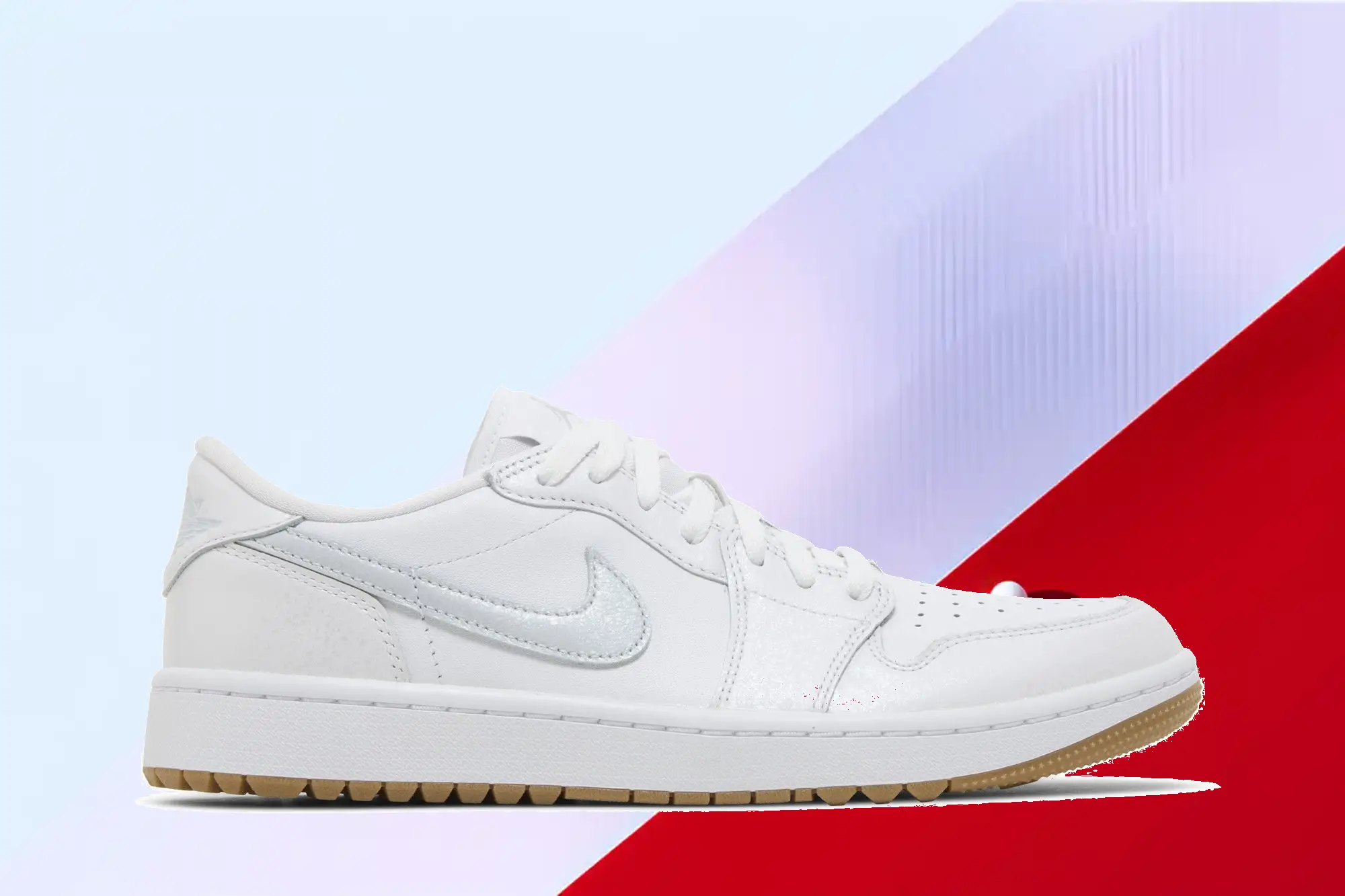  Air Jordan 1 Low Golf 'White Gum'