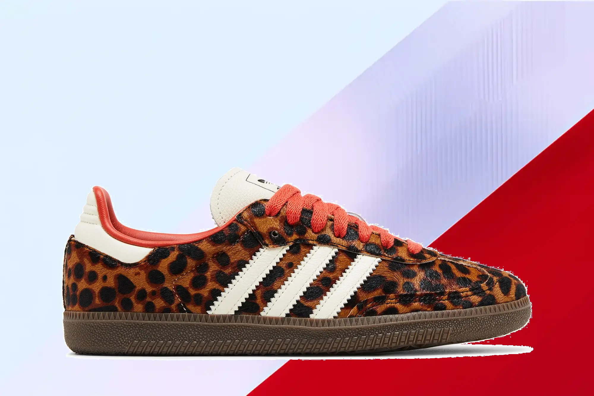  Wmns Samba OG 'Cheetah Pack - Preloved Red'