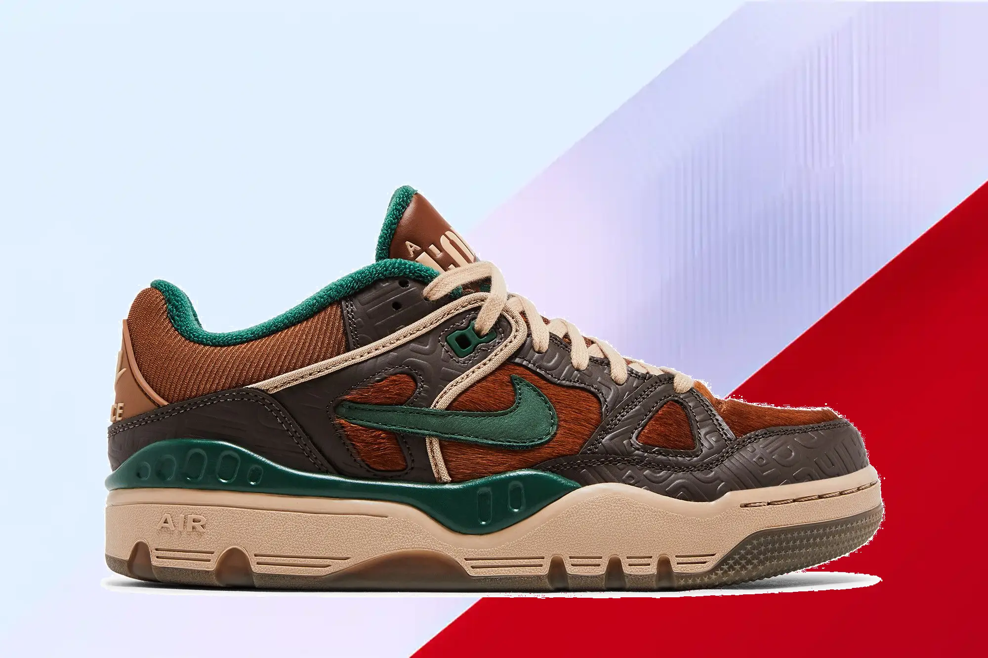  Nigo x Air Force 3 Low 'Baroque Brown Fir'