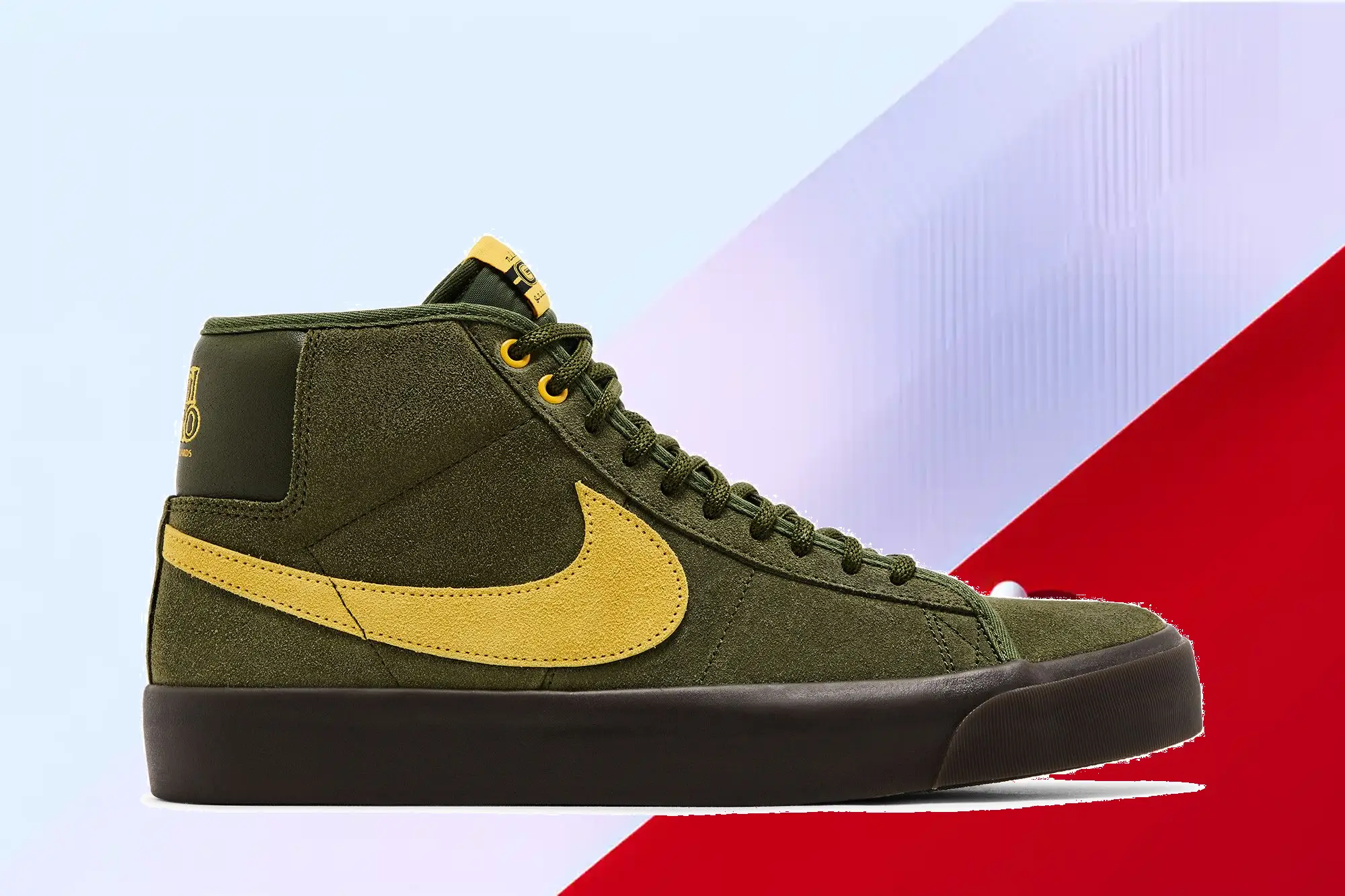  AntiHero x Zoom Blazer Mid QS SB 'Rough Green'