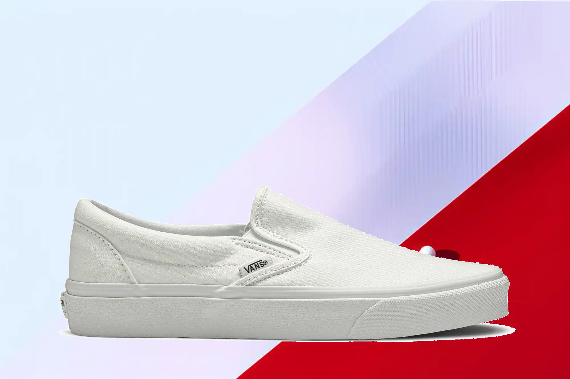  Classic Slip-On 'White Canvas'