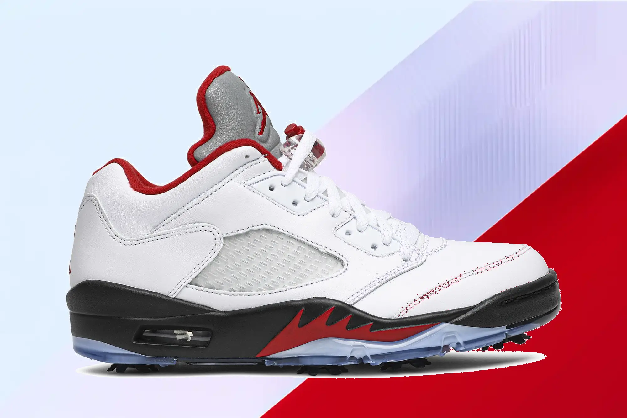  Air Jordan 5 Low Golf 'Fire Red'