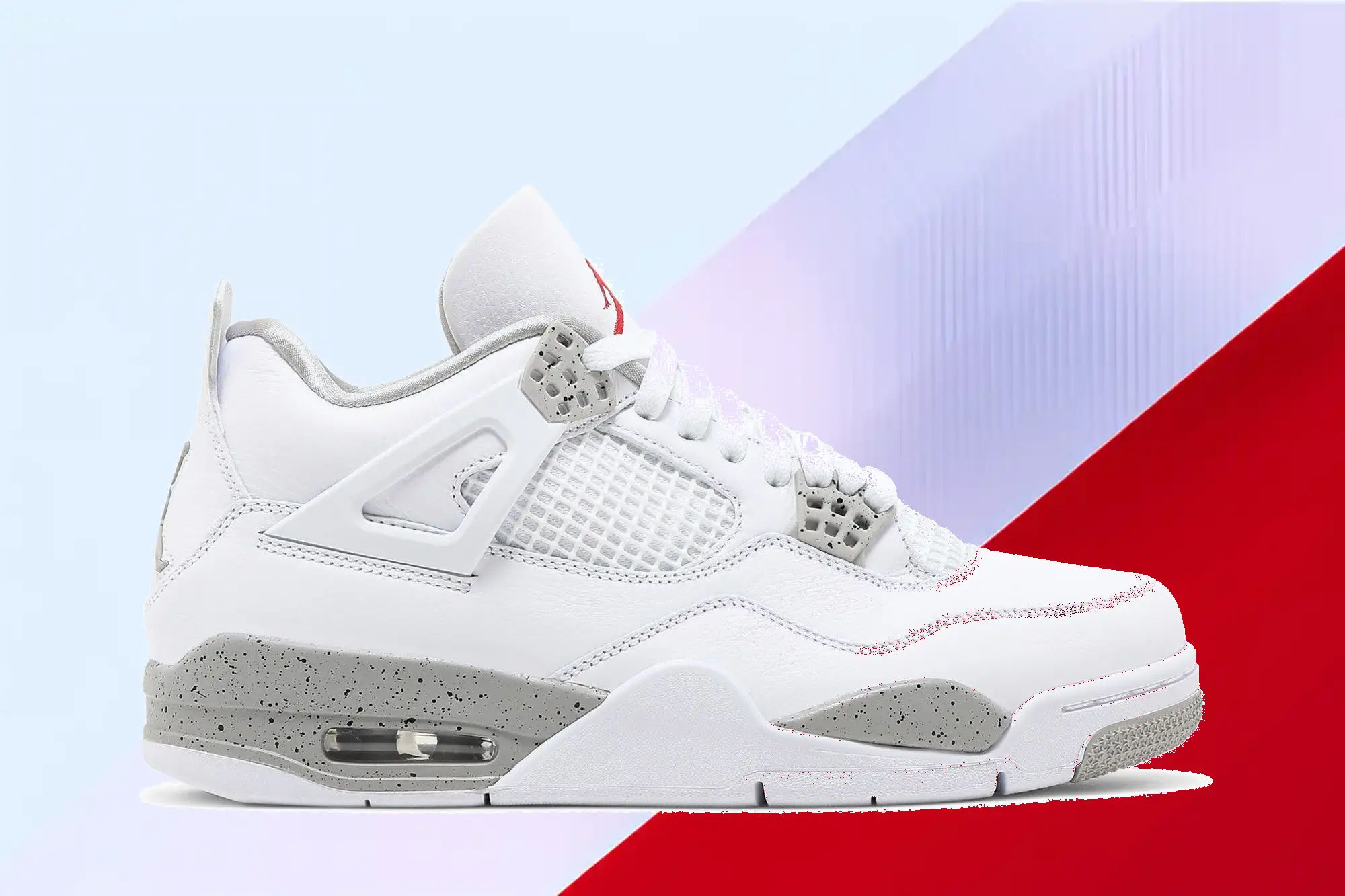  Air Jordan 4 Retro 'White Oreo'