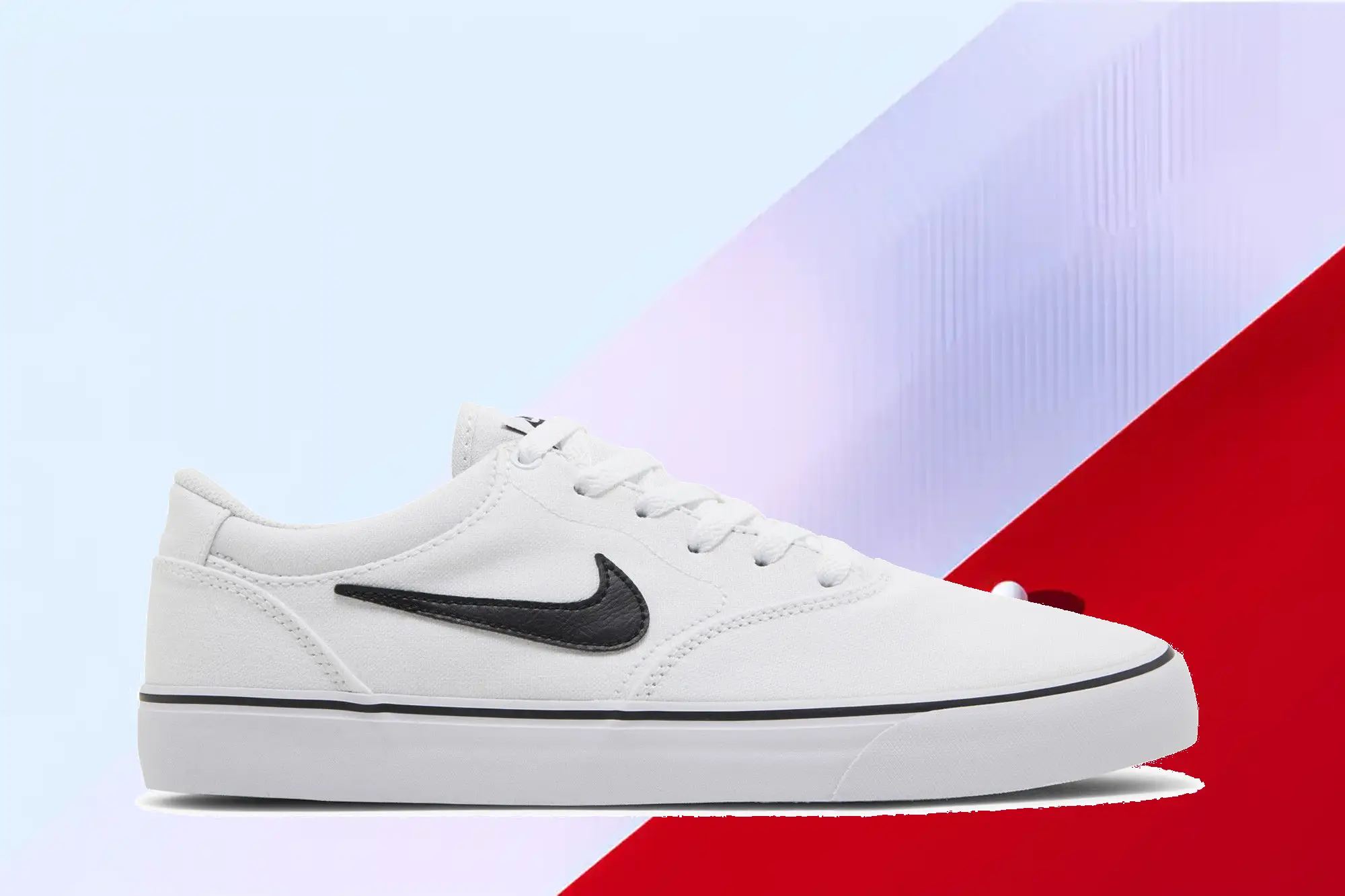  Chron 2 Canvas SB 'White Black'