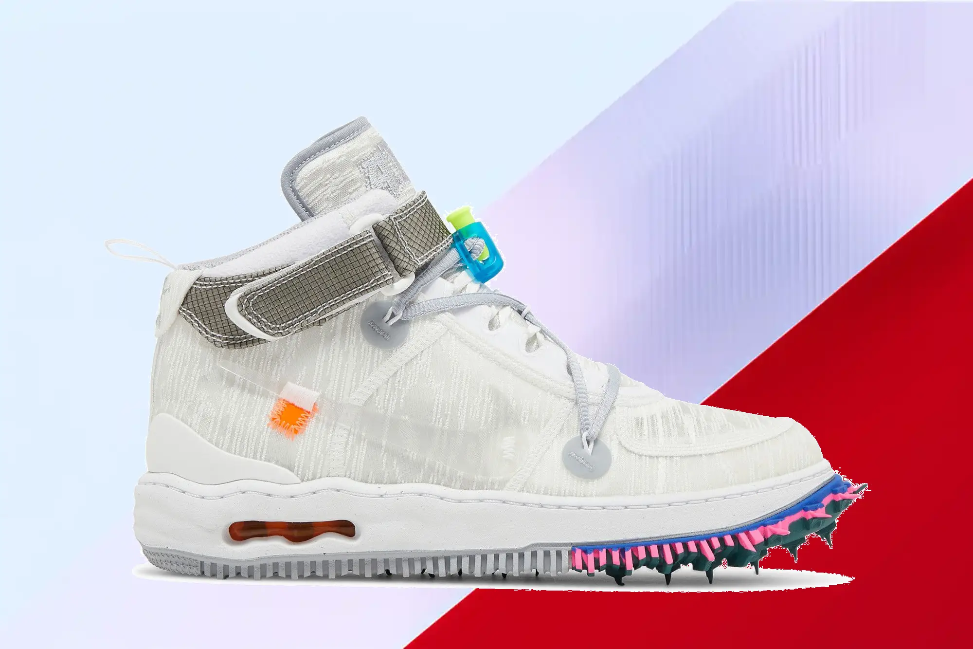  Off-White x Air Force 1 Mid 'White'