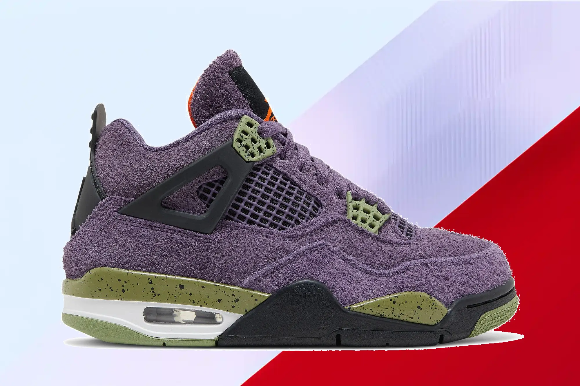  Wmns Air Jordan 4 Retro 'Canyon Purple'