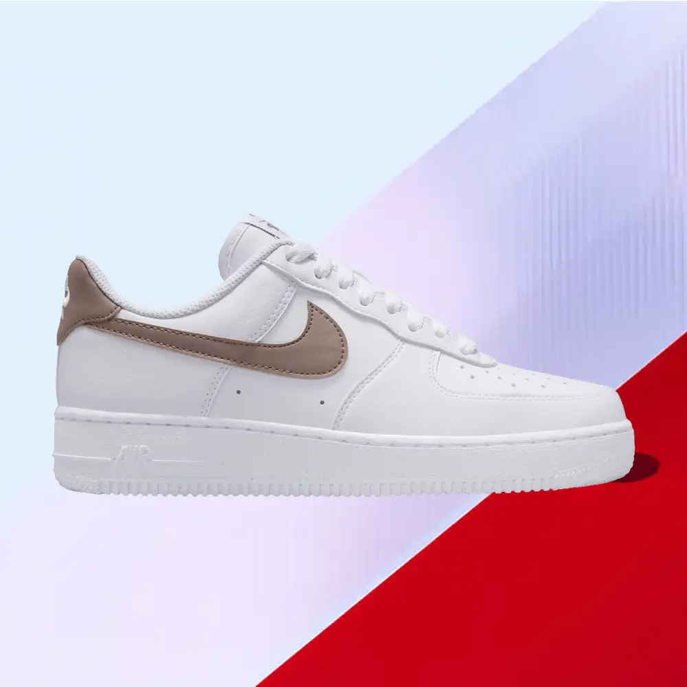  Wmns Air Force 1 '07 Next Nature 'White Mink Brown'