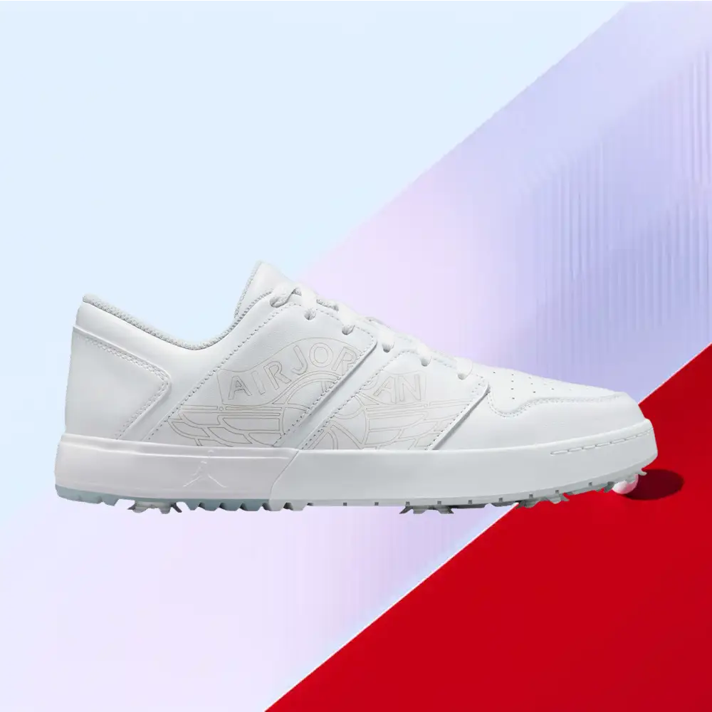  Jordan Nu Retro 1 Low Golf 'White Pure Platinum'