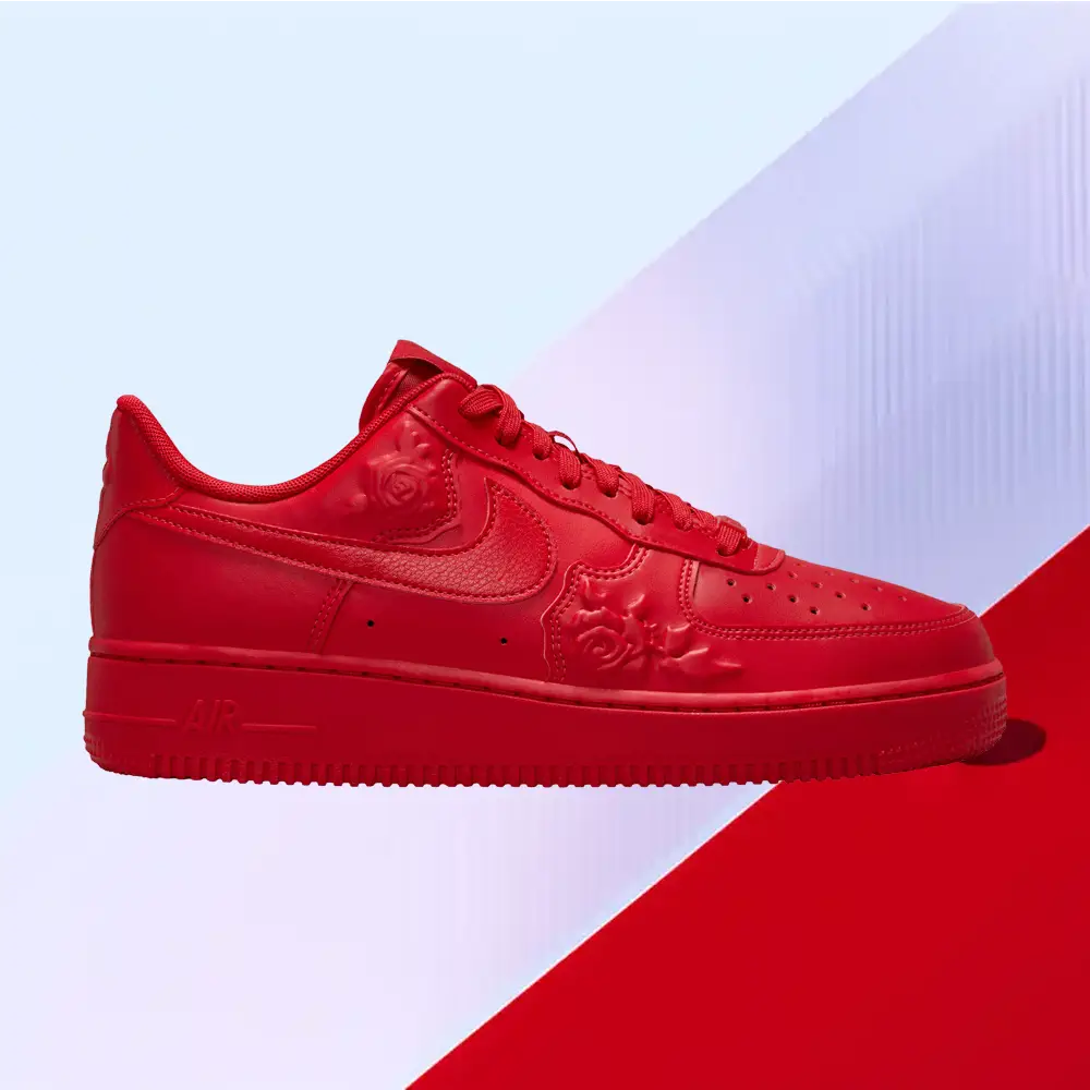  Wmns Air Force 1 '07 'Red Roses'