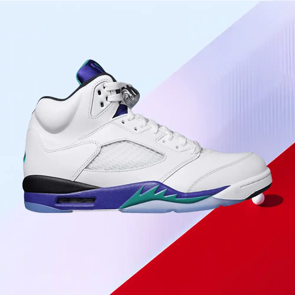  Air Jordan 5 Retro 'Grape' 2025